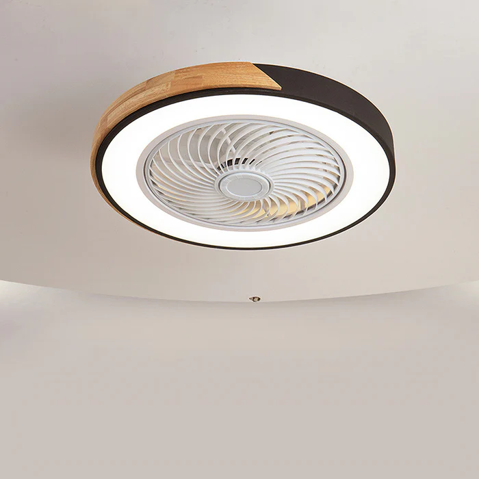 Contemporary Wooden Ceiling Fans With LED Lights