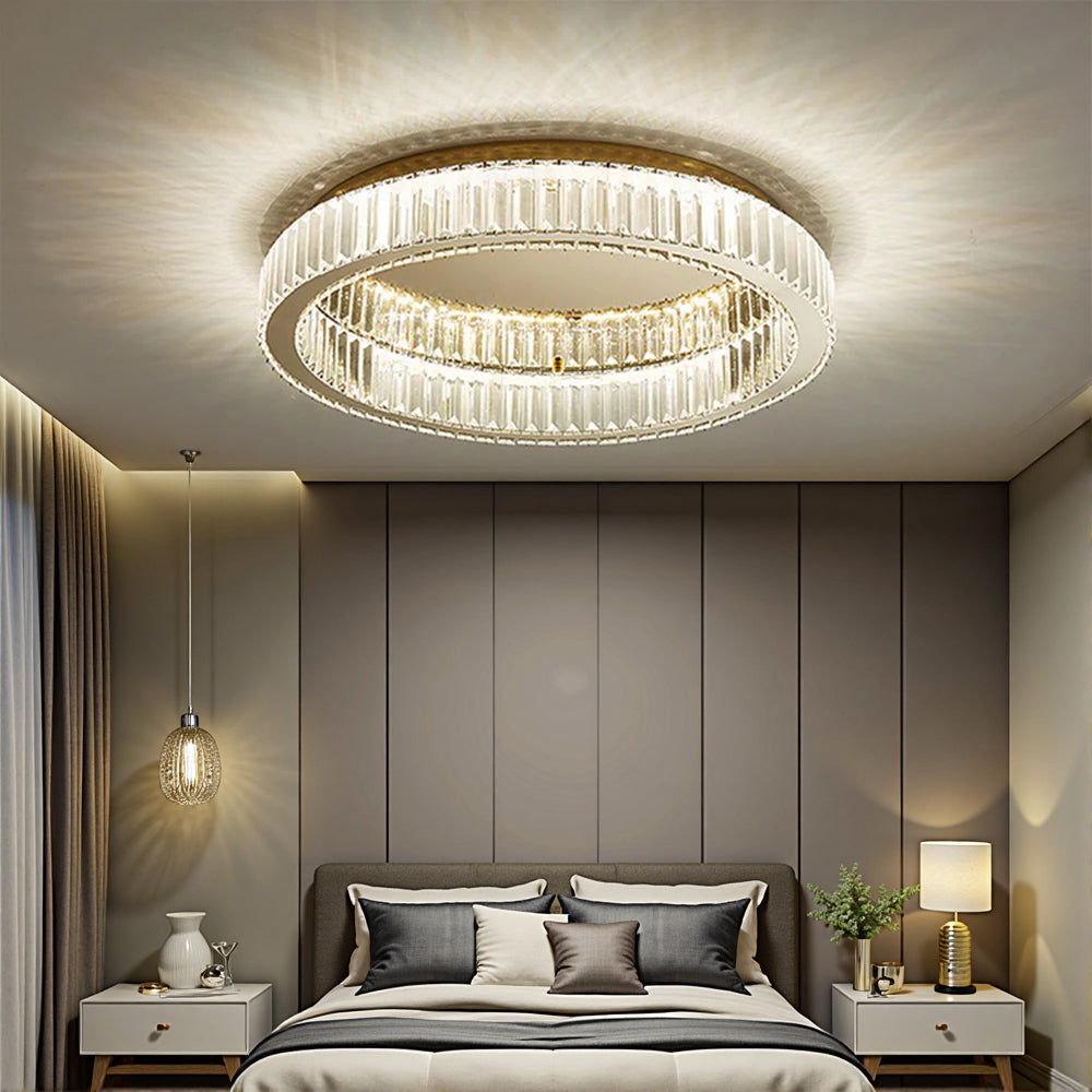 Modern Creative Round Crystal Ceiling Light