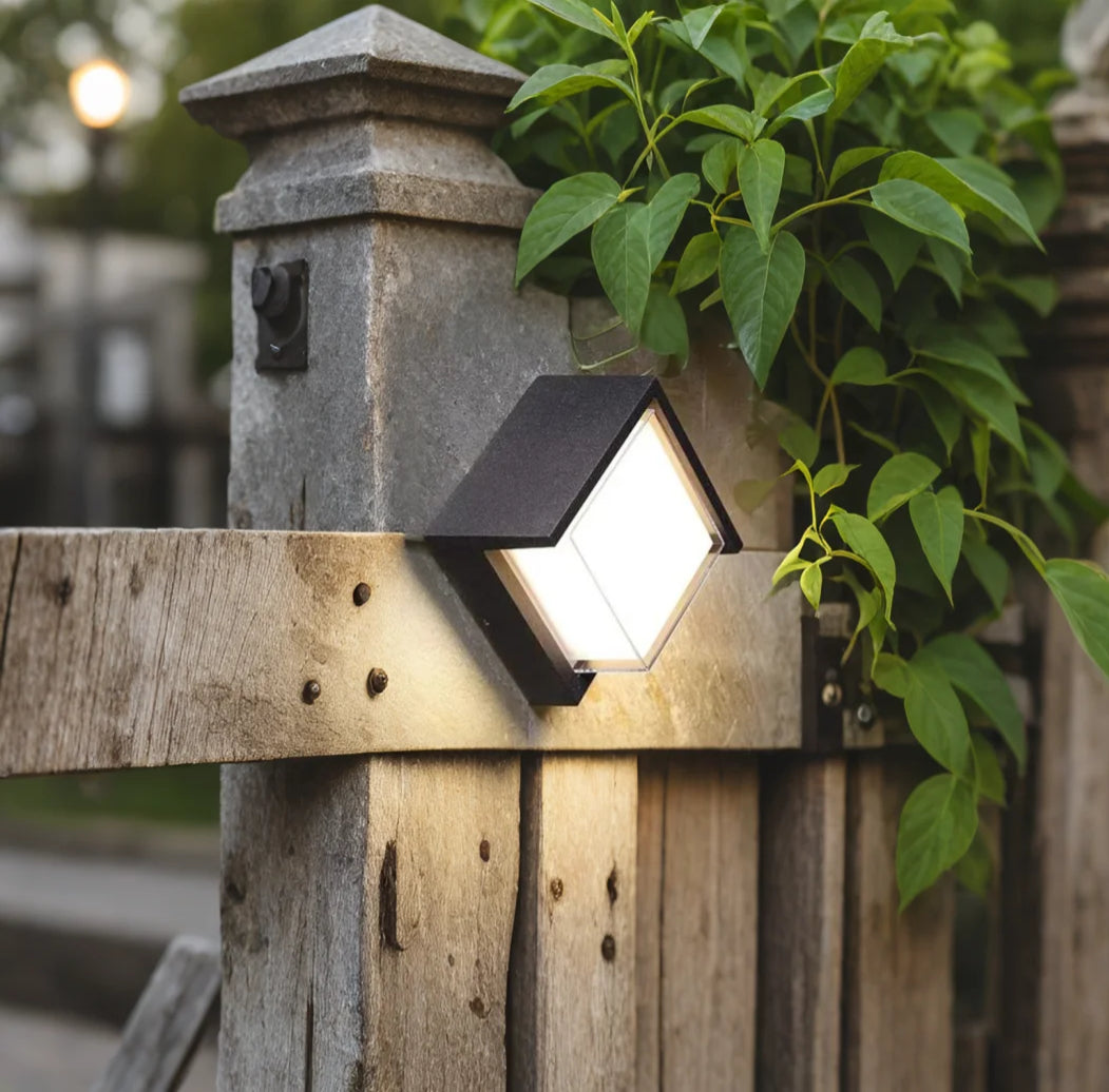 Smart Motion-Activated Outdoor Wall Light