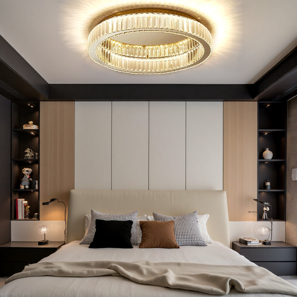 Modern Creative Round Crystal Ceiling Light
