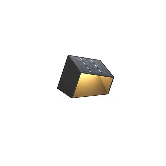 Modern Cube Solar Garden Light