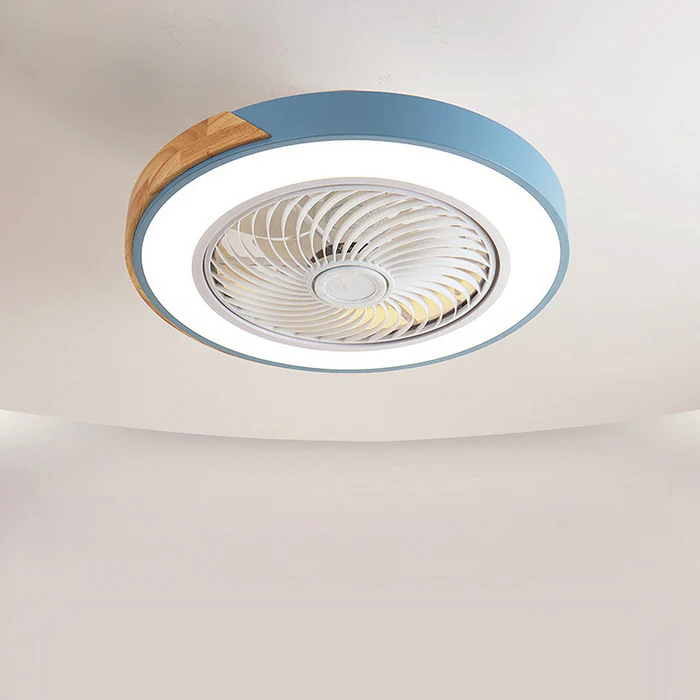 Contemporary Wooden Ceiling Fans With LED Lights