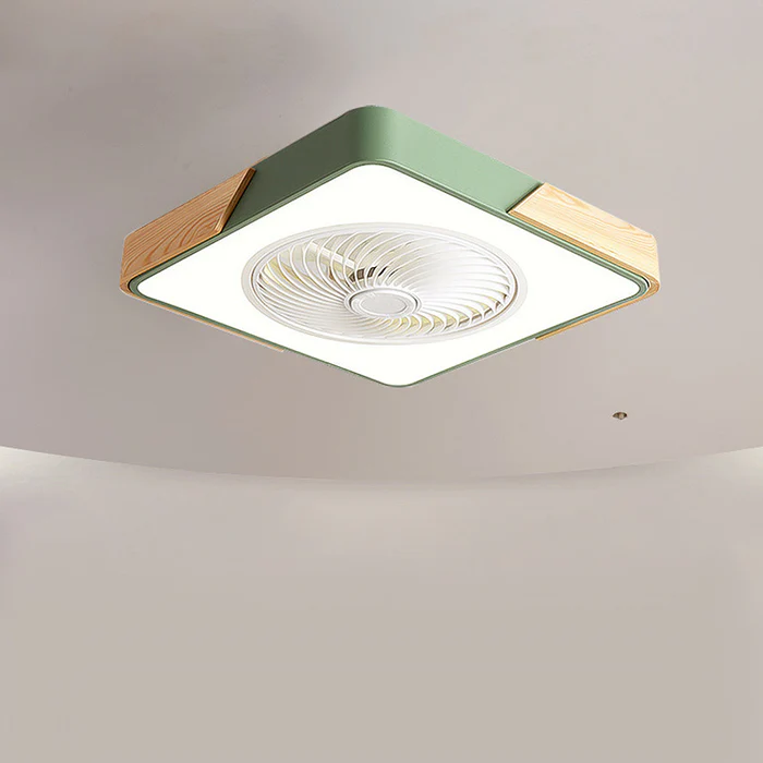 Contemporary Wooden Ceiling Fans With LED Lights