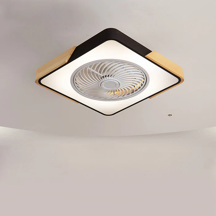 Contemporary Wooden Ceiling Fans With LED Lights