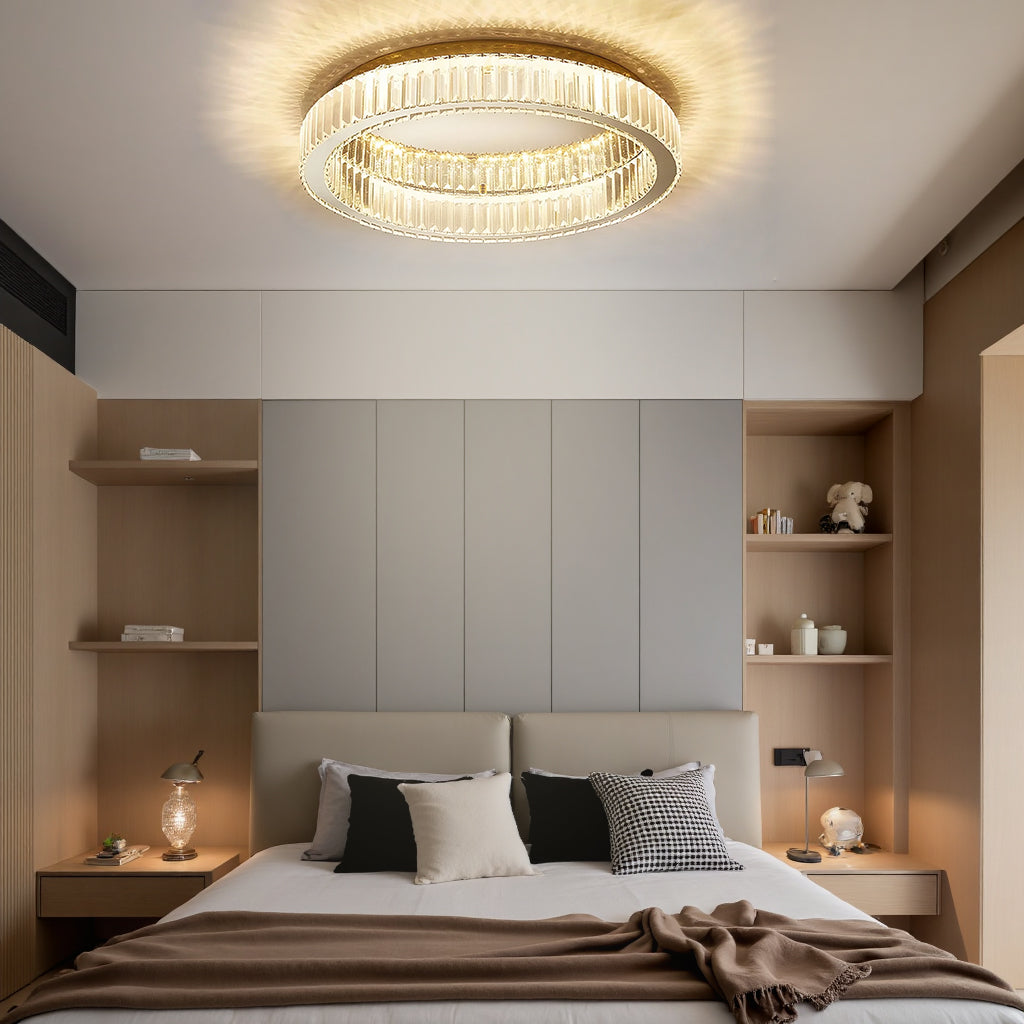 Modern Creative Round Crystal Ceiling Light