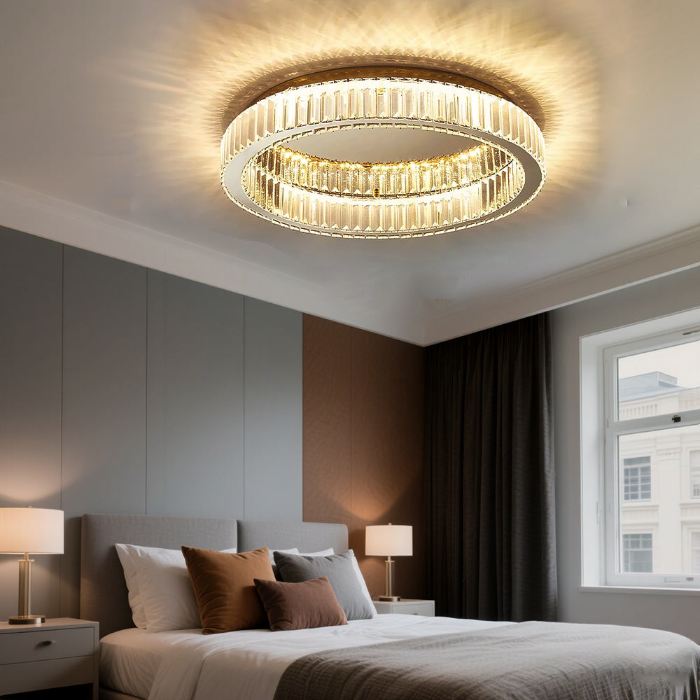 Modern Creative Round Crystal Ceiling Light