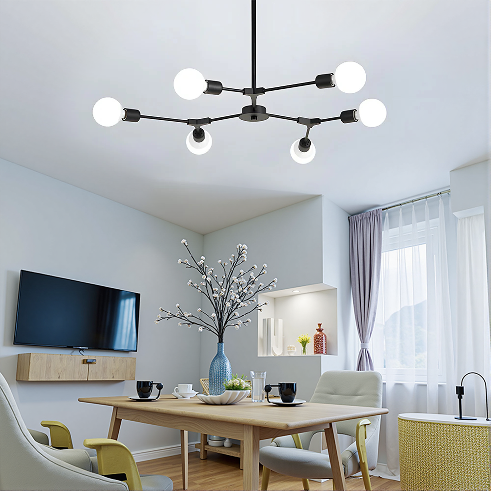 Modern Elegant Multiple Blubs Ceiling Light