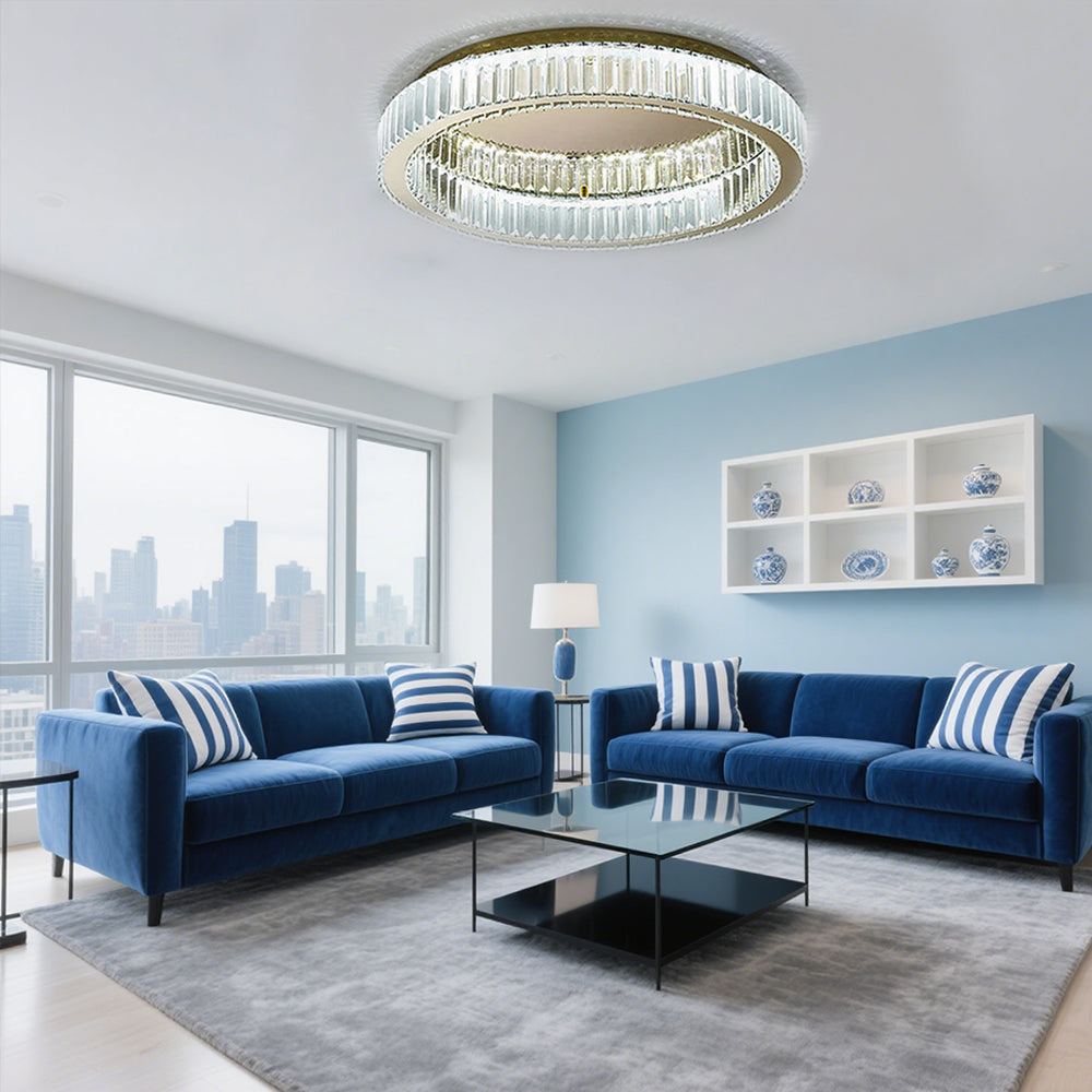 Modern Creative Round Crystal Ceiling Light