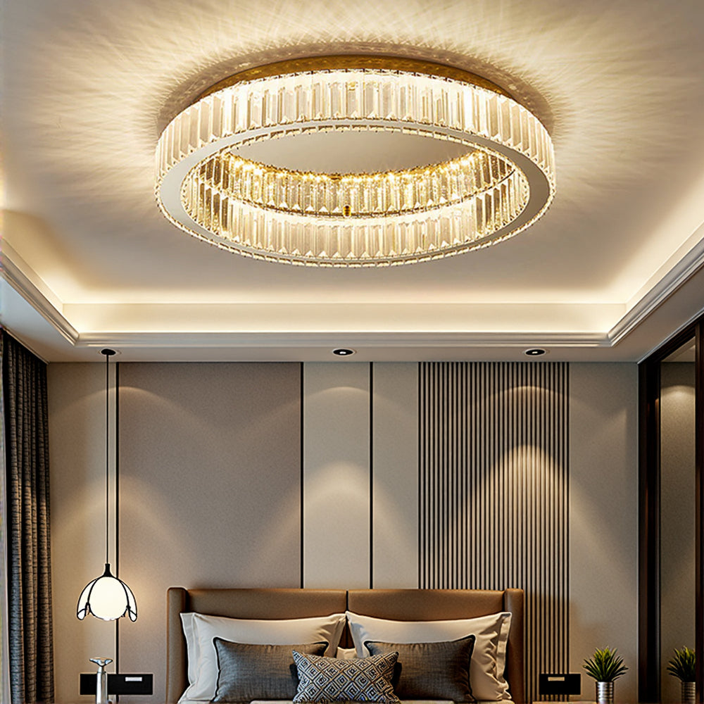 Modern Creative Round Crystal Ceiling Light