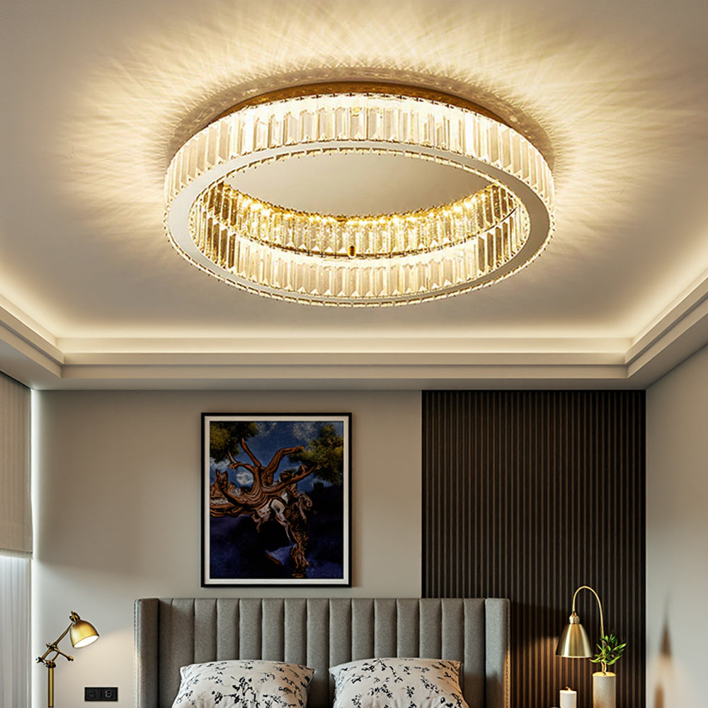 Modern Creative Round Crystal Ceiling Light