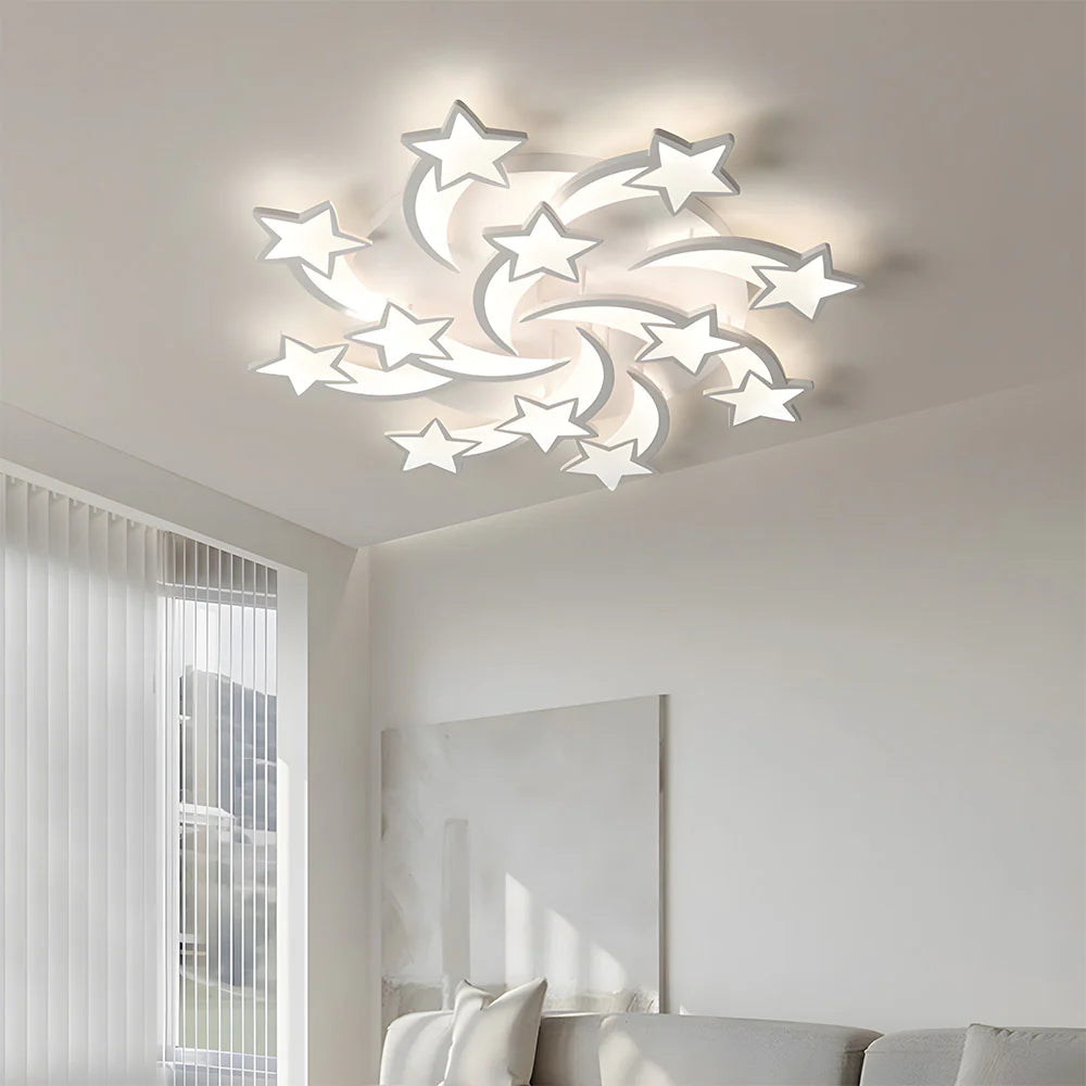 Modern Creative Stars Design Ceiling Light