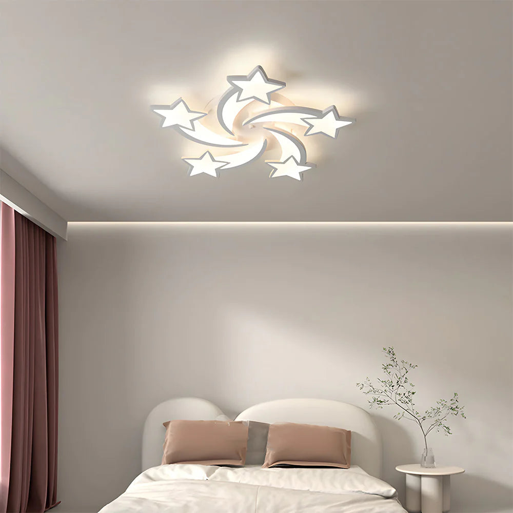 Modern Creative Stars Design Ceiling Light