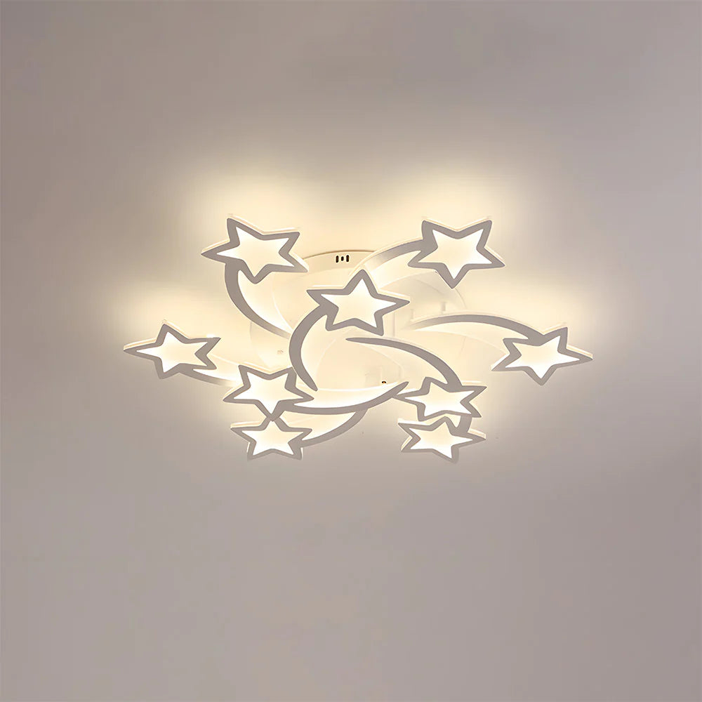 Modern Creative Stars Design Ceiling Light