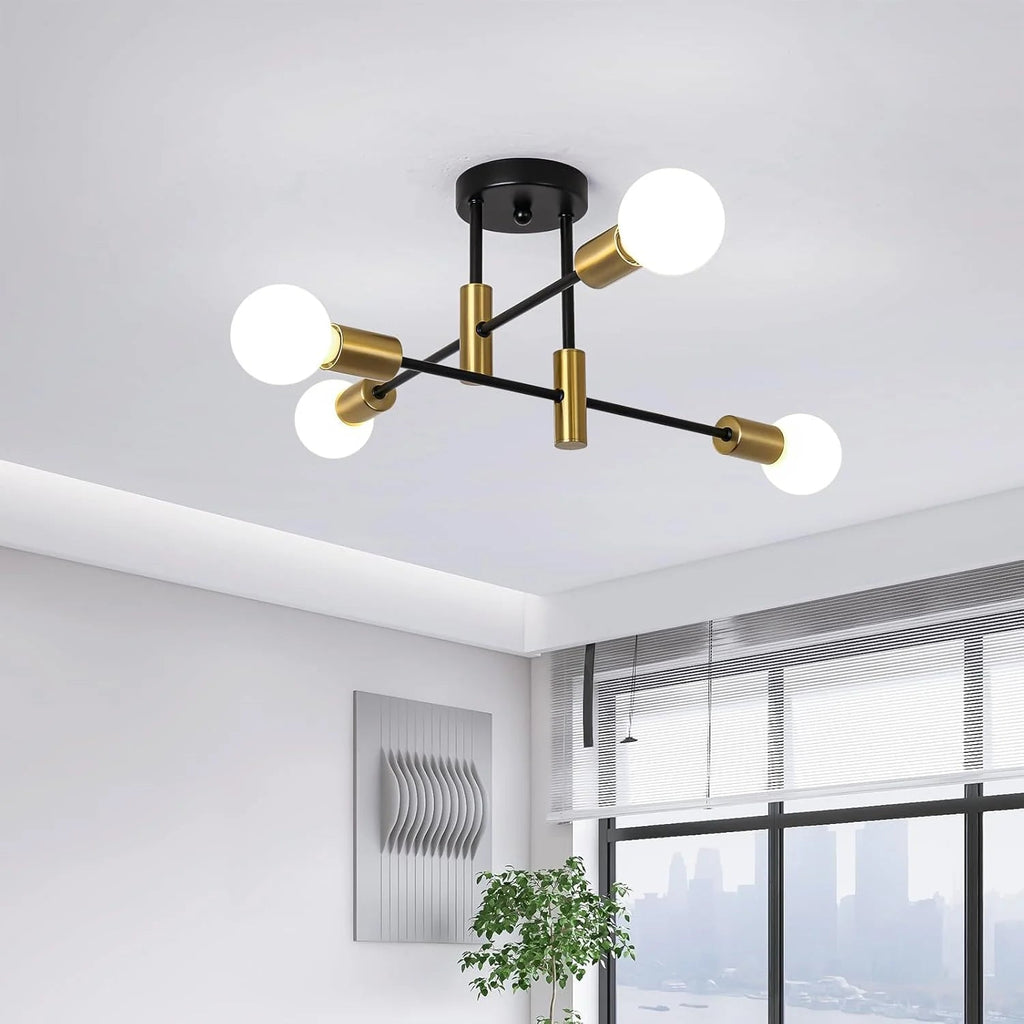 Modern Nordic Multiple Blubs Ceiling Light