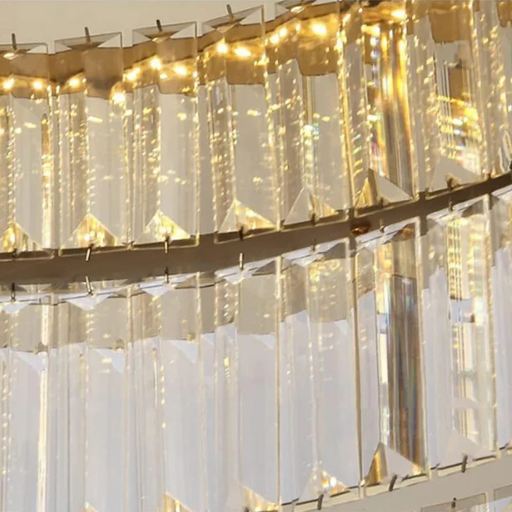 Modern Creative Round Crystal Ceiling Light