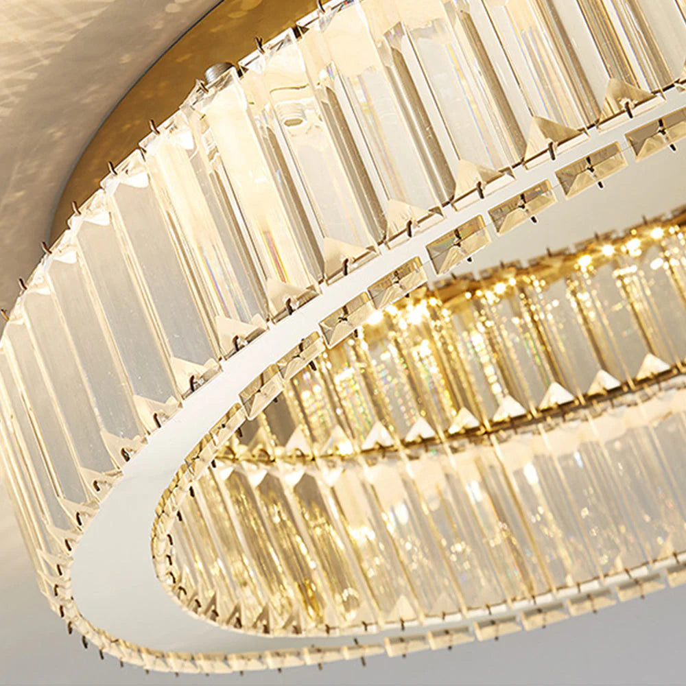 Modern Creative Round Crystal Ceiling Light