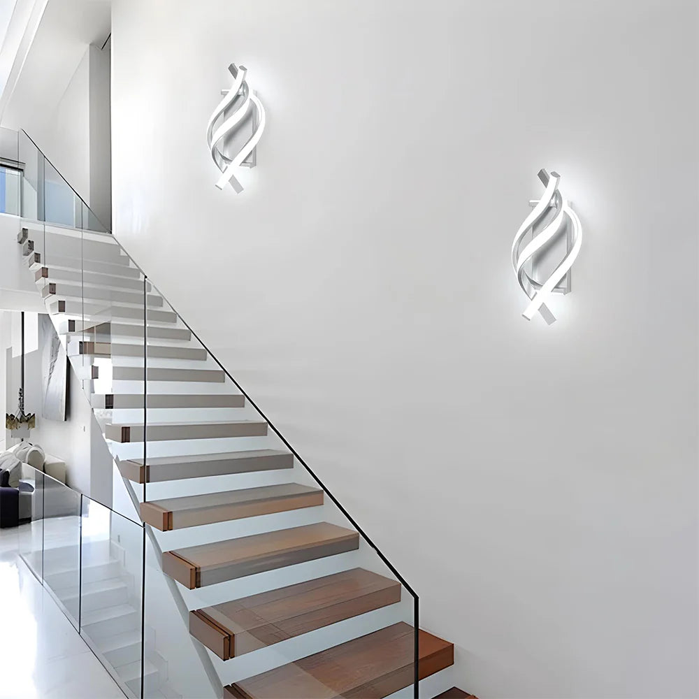 Modern Creative Spiral Wall Light